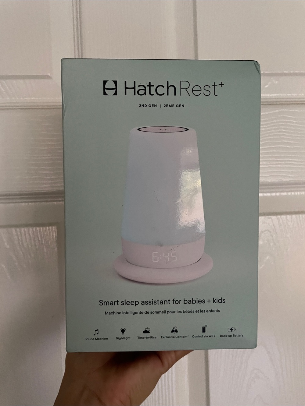 Hatch Rest Plus 2nd Gen Nightlight and Sound Machine NIB